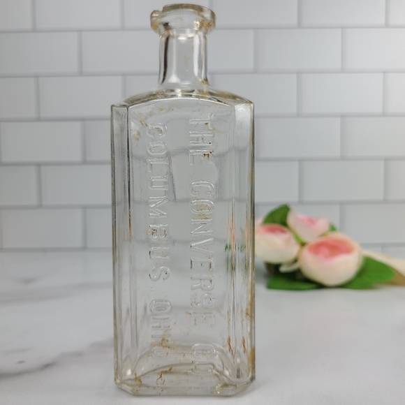 Other - Antique glass bottle,  The Converse Co.  7". Found on my 1869 farm.